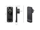 BACHMANN SMART PLUG Fiche de montage extra plate, noir