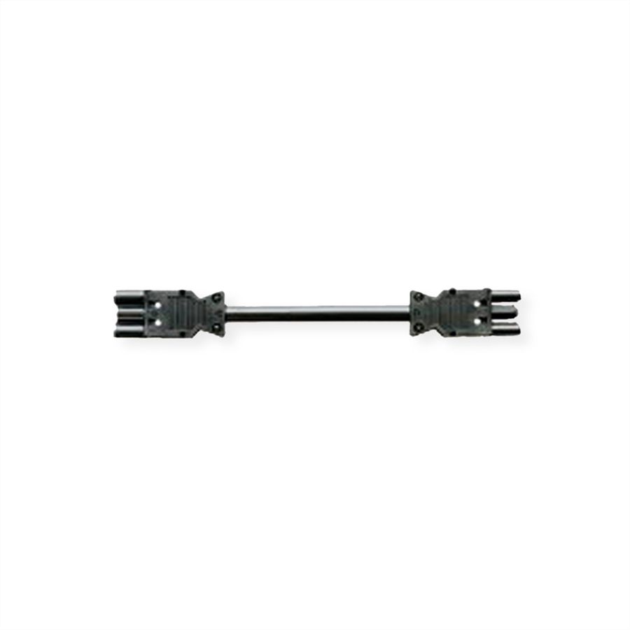 BACHMANN Câble prolongateur GST18-3 Mâle / coupleur, noir, 4 m