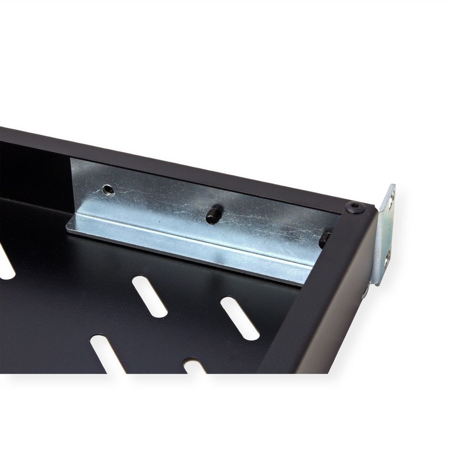 VALUE Etagère 19" profondeur variable 1UH, 440 x 700 mm, 50kg