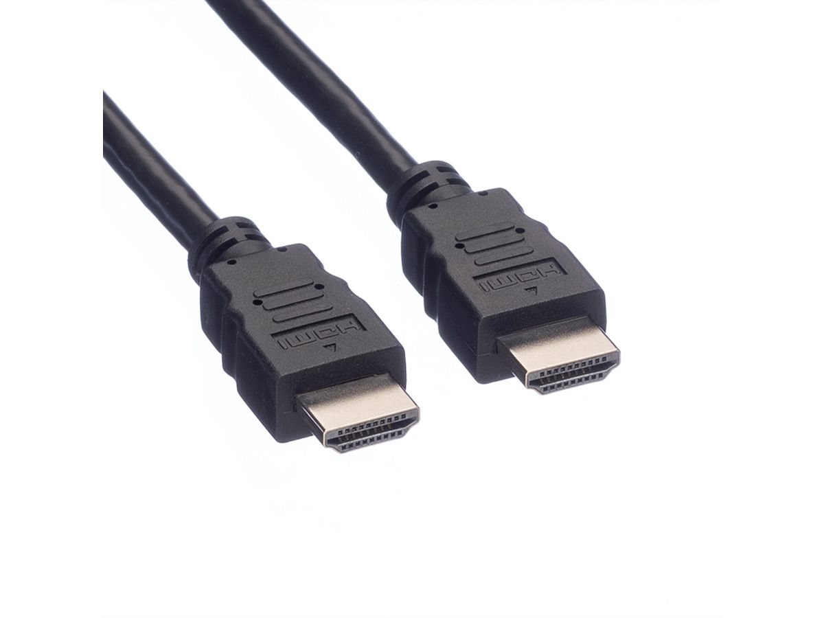 VALUE Câble de raccordement pour écran HDMI High Speed M-M, noir, 5 m