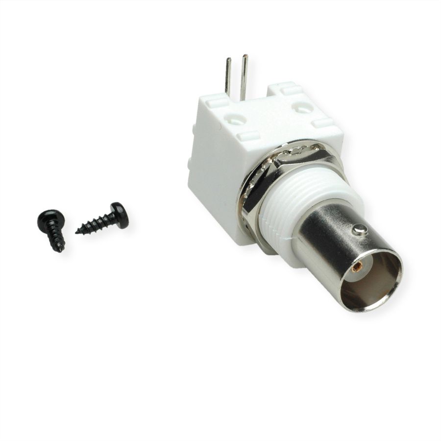 TELEGÄRTNER Prise BNC encastrable 50 ohms , impression inclinée