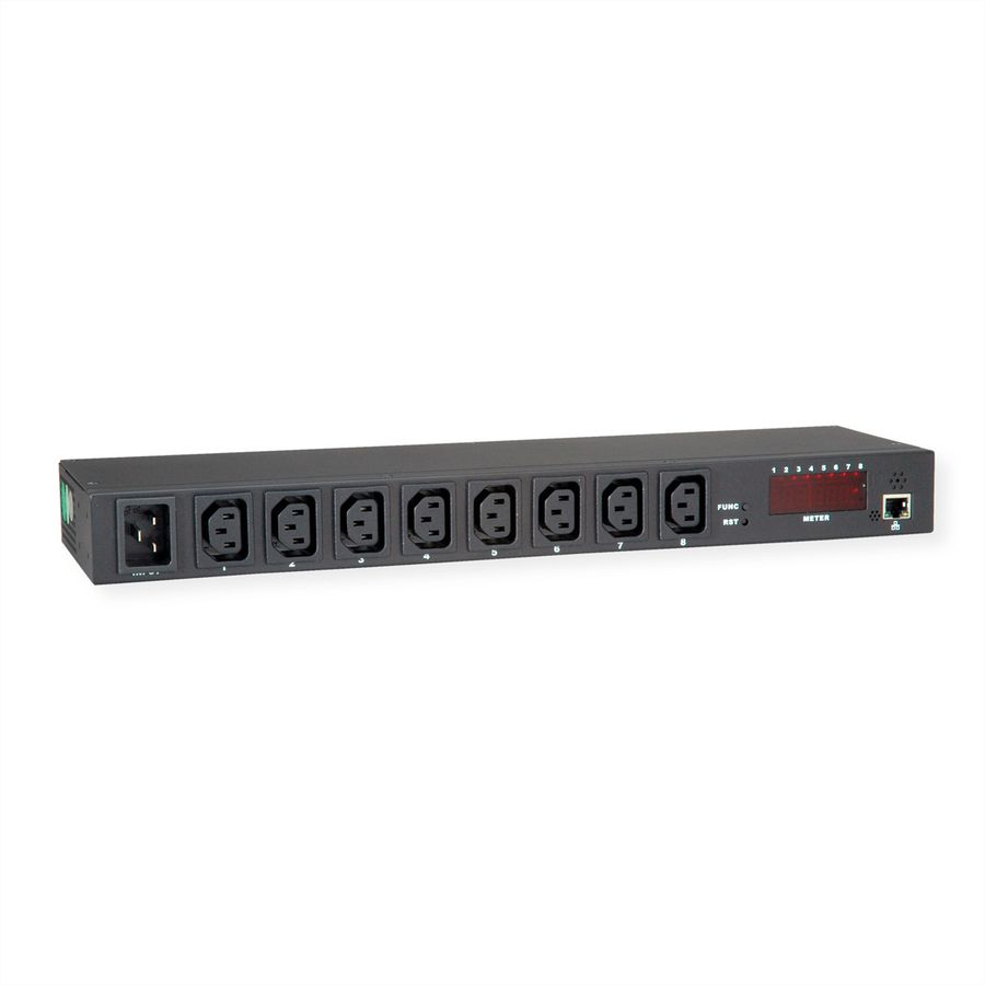 Value Multiprise 19'', commande via IP, 8 prises