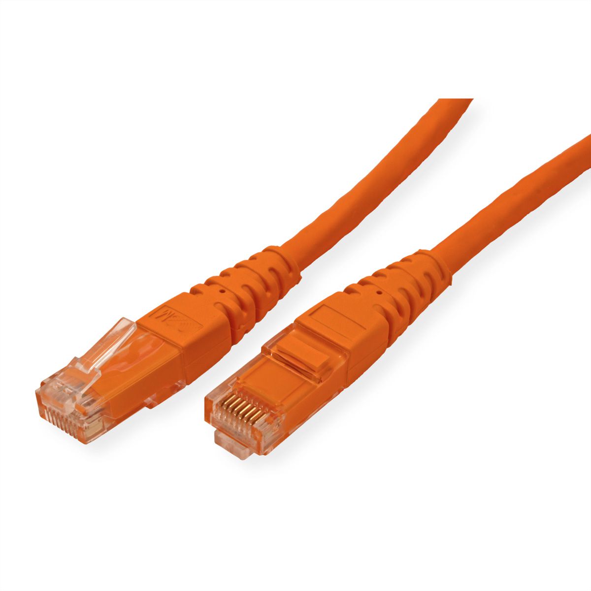 Cordon ROLINE Cat.6 (Classe E) UTP, orange, 0,3 m