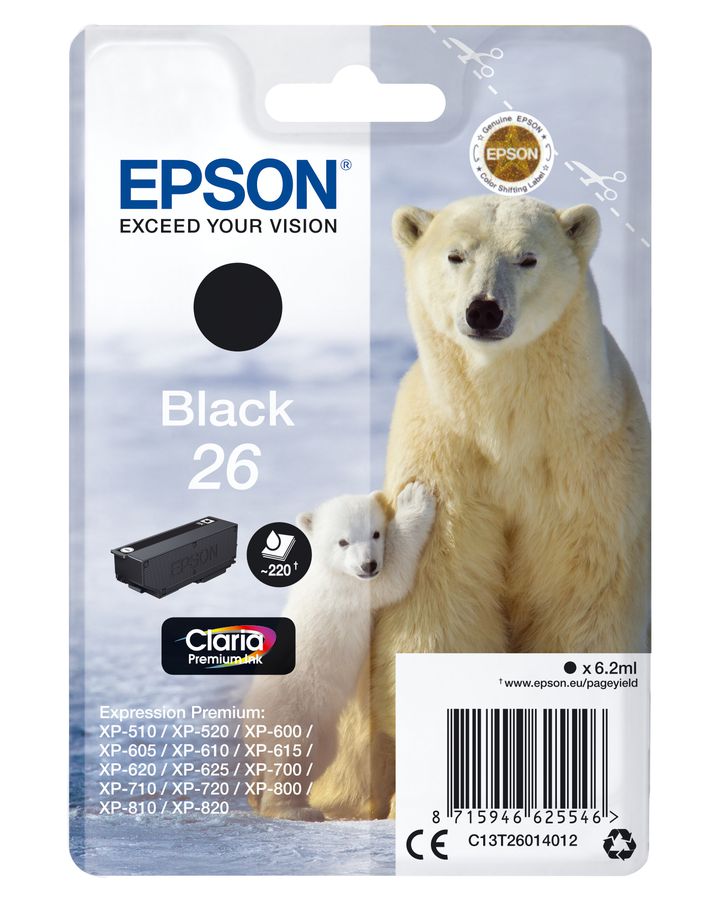 Epson Cartouche "Ours Polaire" - Encre Claria Premium N