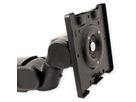 ROLINE Support LCD lourd, montage sur bureau, 4 articulations, jusqu'à 22/27 kg, noir