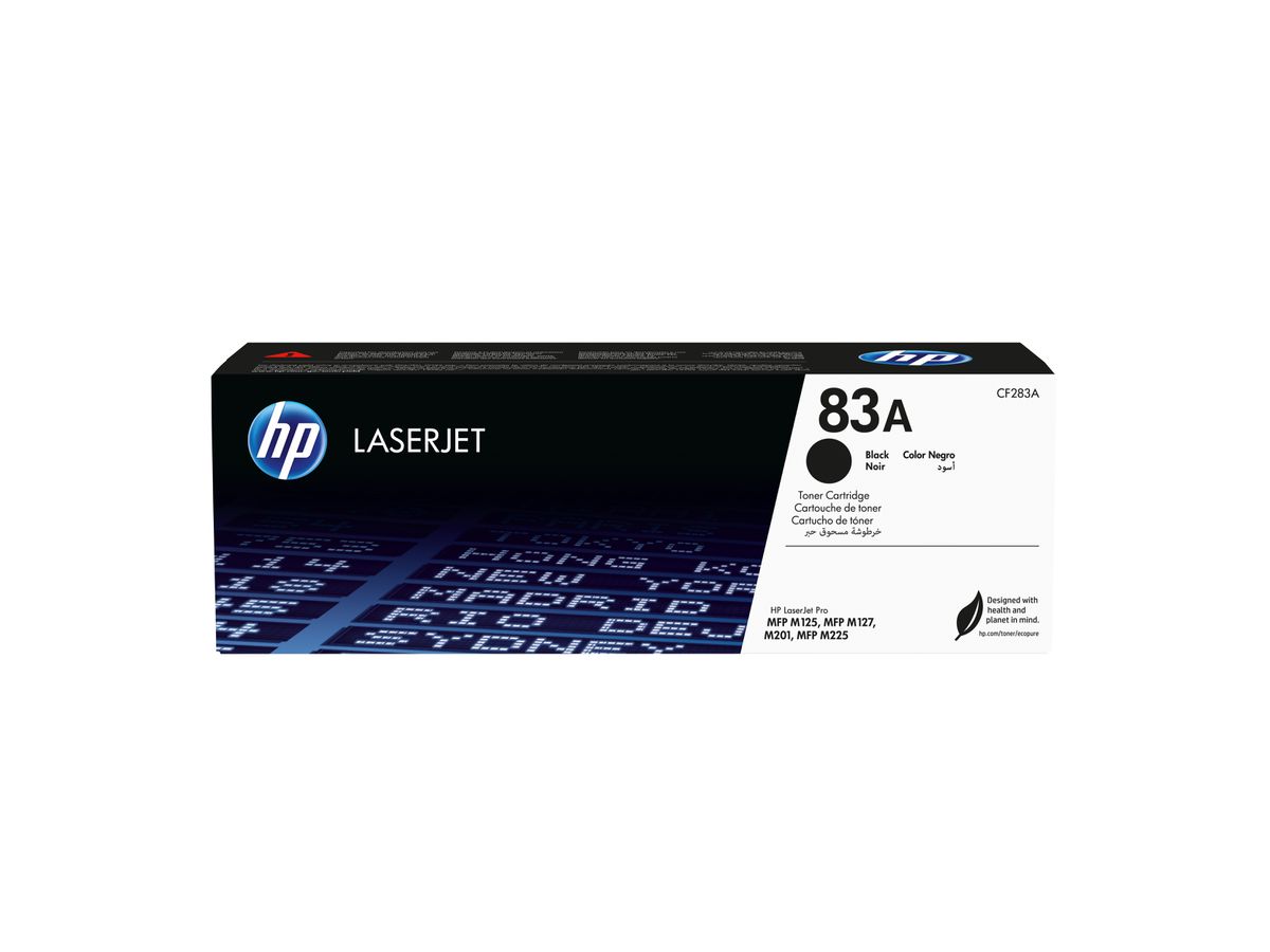 HP 83A toner LaserJet noir authentique