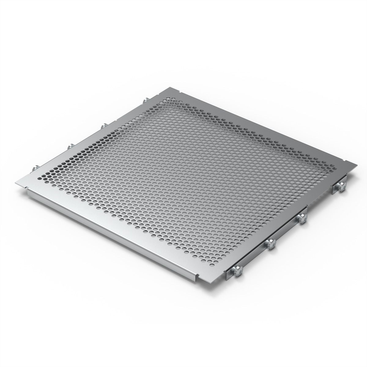 Plaque de recouvrement EuropacPRO SCHROFF pour boulonnage au panneau latéral, 42 HP, 275 mm