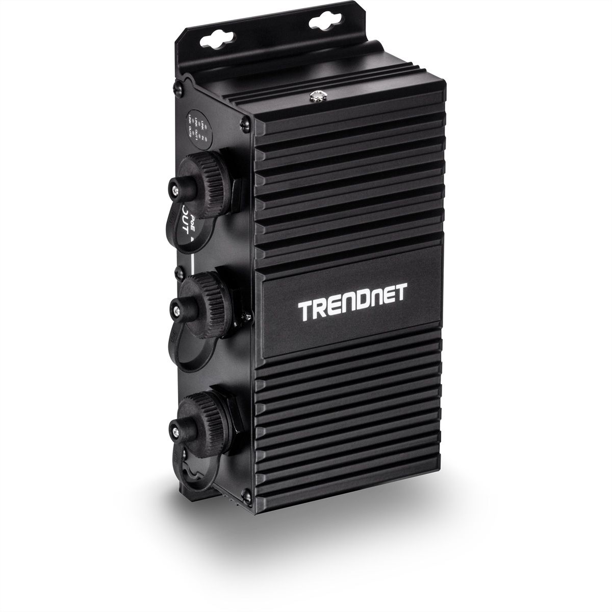 TRENDnet TI-EU120 Extenseur UPoE Gigabit extérieur industriel à 2 ports