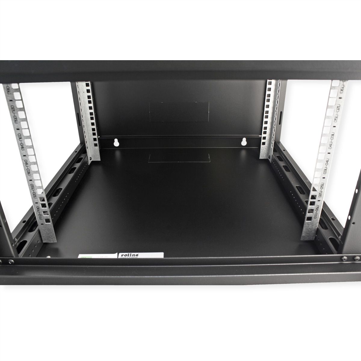 ROLINE 19" Boîtier mural Basic Plus 6U, 600x600 LxP noir