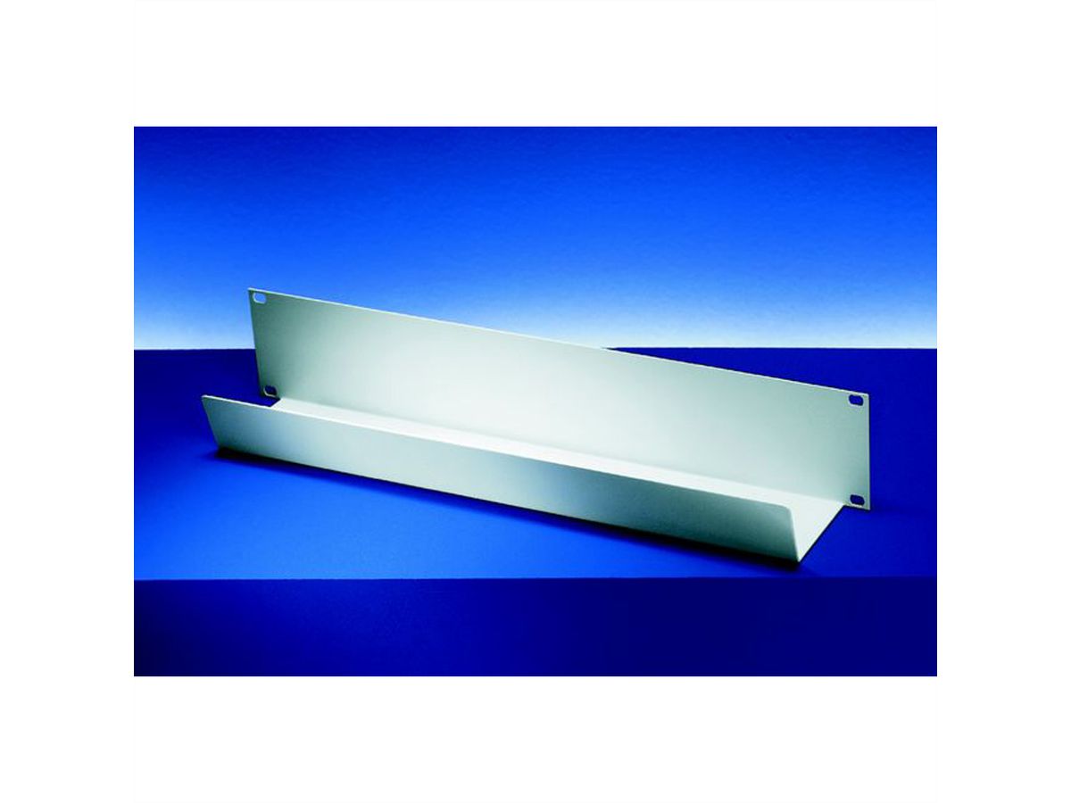 SCHROFF Face avant 19" avec bac à câbles - KABELWANNE 19" 1UH 95T