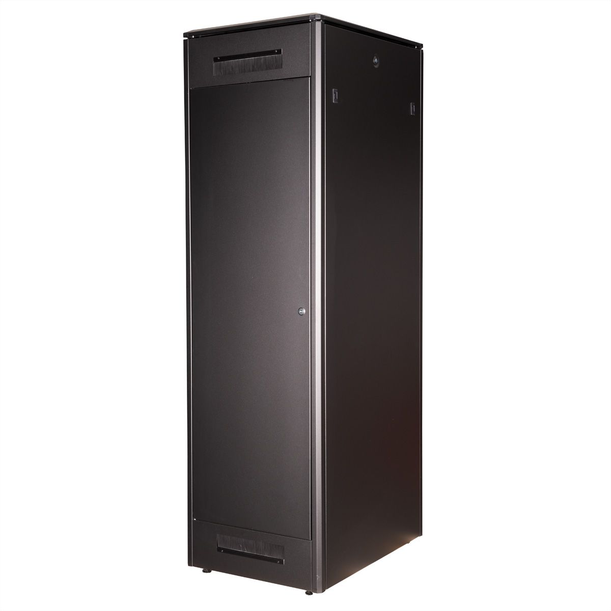 ROLINE 19" Baie réseau Pro 42U, 600x800 LxP Porte verre noir