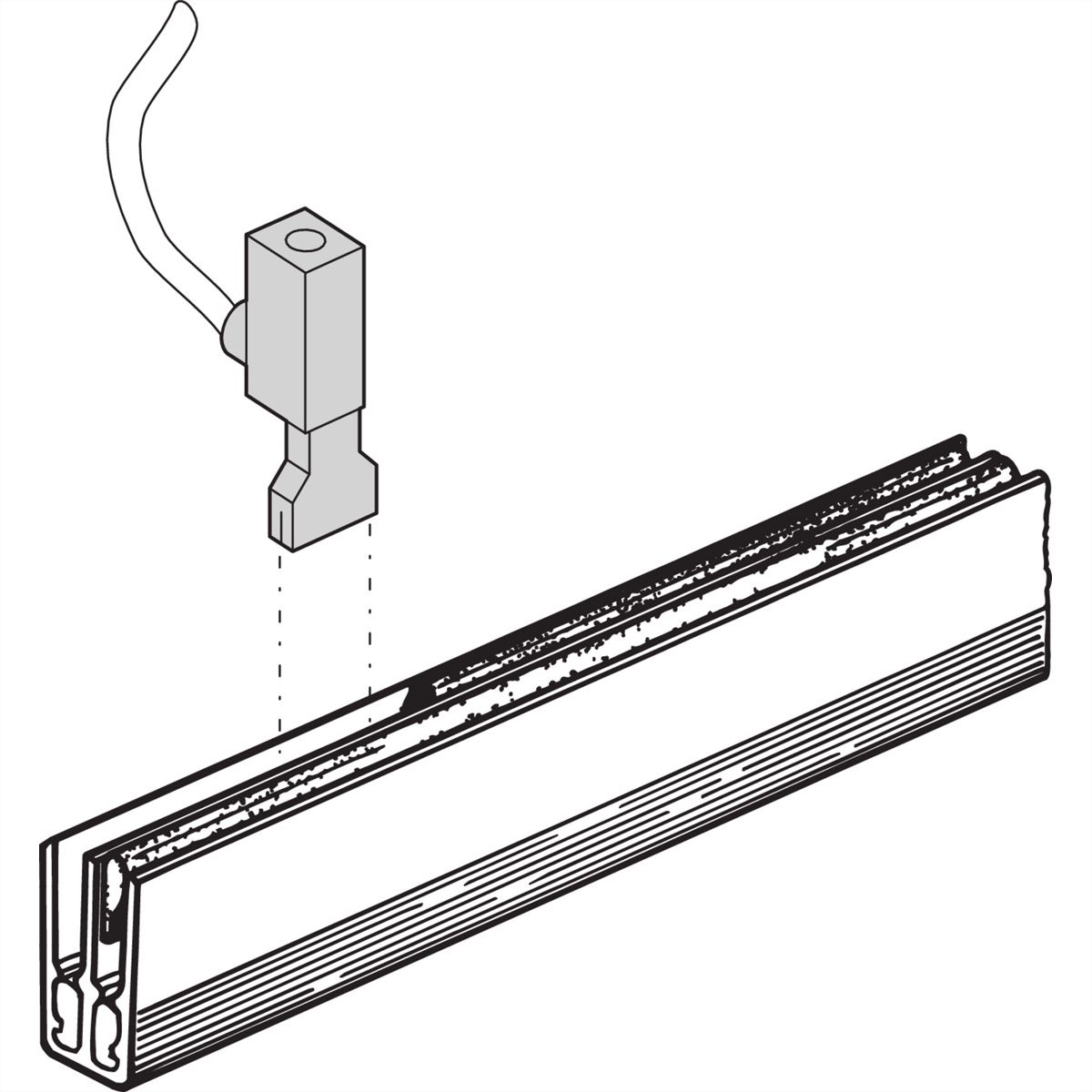 SCHROFF Power Connector 125 A pour jeu de barres 1 ... 4 pôles
