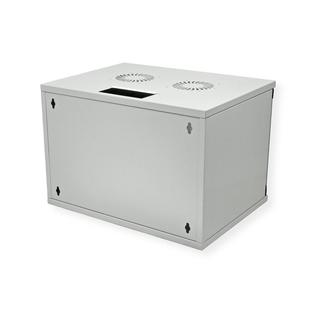ROLINE 19" Boîtier mural Basic 7U, 540x400 LxP gris, EN KIT