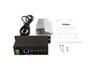 EXSYS EX-6003HMVS Serveur de périphériques 4x USB 2.0, entrée 9V-24V DC, boîtier métallique
