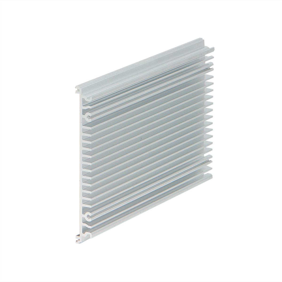Cadre SCHROFF, type unité enfichable, panneau latéral extrudé, avec ailettes de refroidissement, gauche ou droite, 3 U, 160 mm