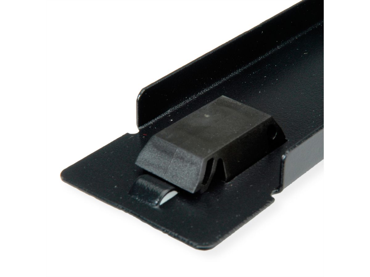 ROLINE Cache 19" Snap-in, 1UH, noir