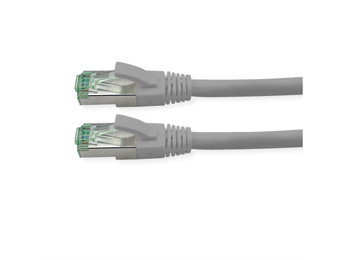 ROLINE RM Cordon Cat.6A S/FTP(PiMF), gris, 5 m