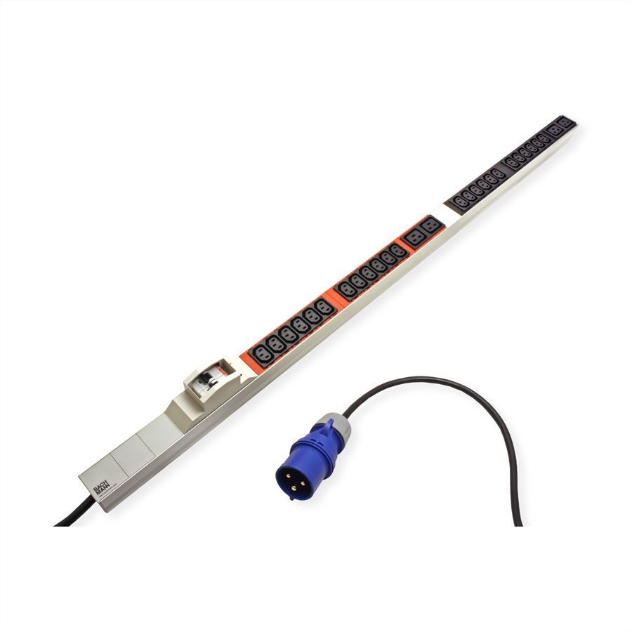 BACHMANN IT PDU ALU 1U 20xC13 4xC19 2xLS CEE 32A bleu