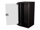 ROLINE 10" Boîtier mural 12U, 312x300 LxP  noir