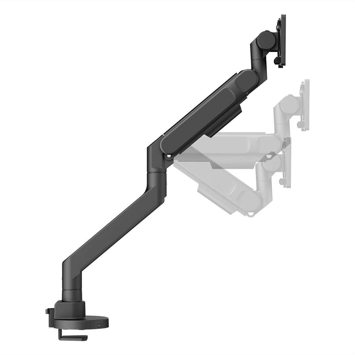 ROLINE Bras LCD standard, fixation sur bureau, 24–57 pouces, jusqu'à 27 kg