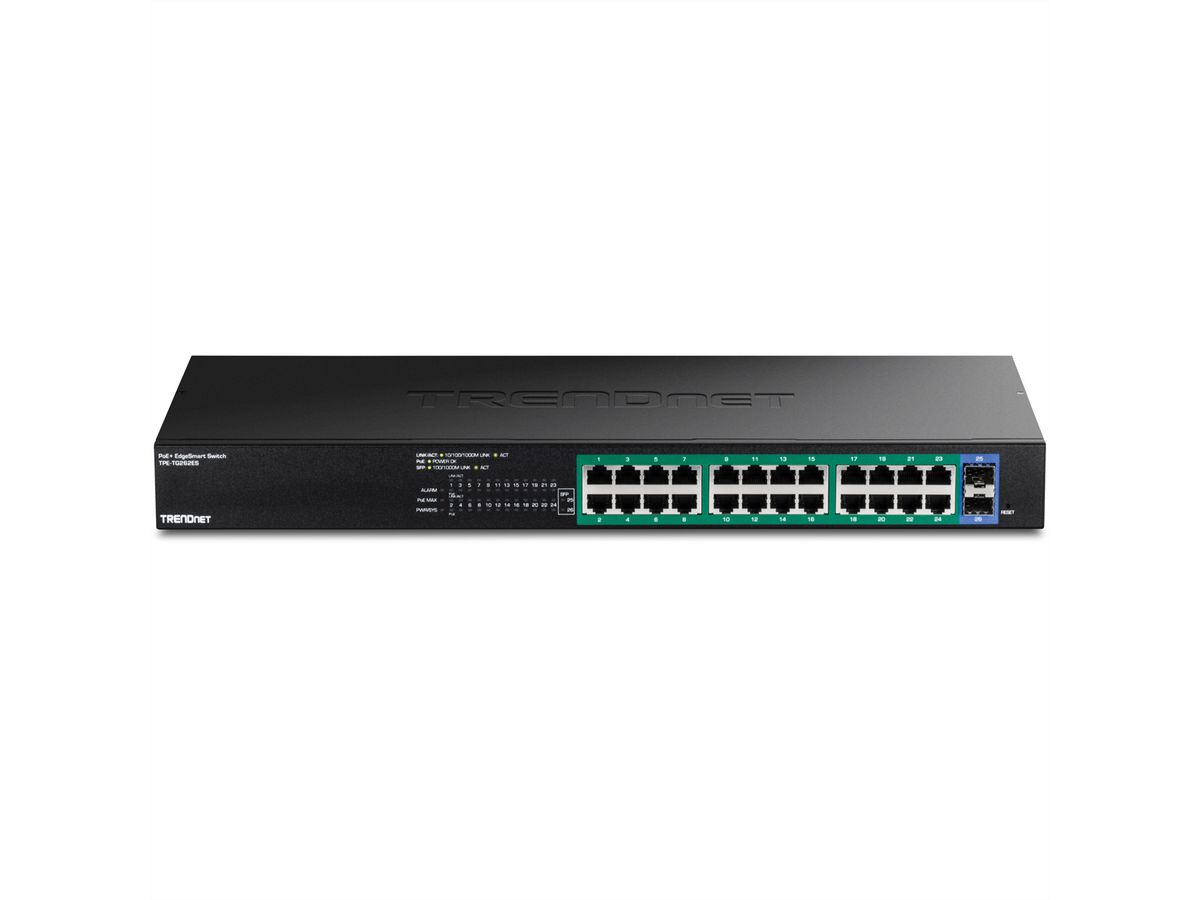 TRENDnet  TPE-TG262ES Switch PoE+ EdgeSmart Gigabit à 26 ports