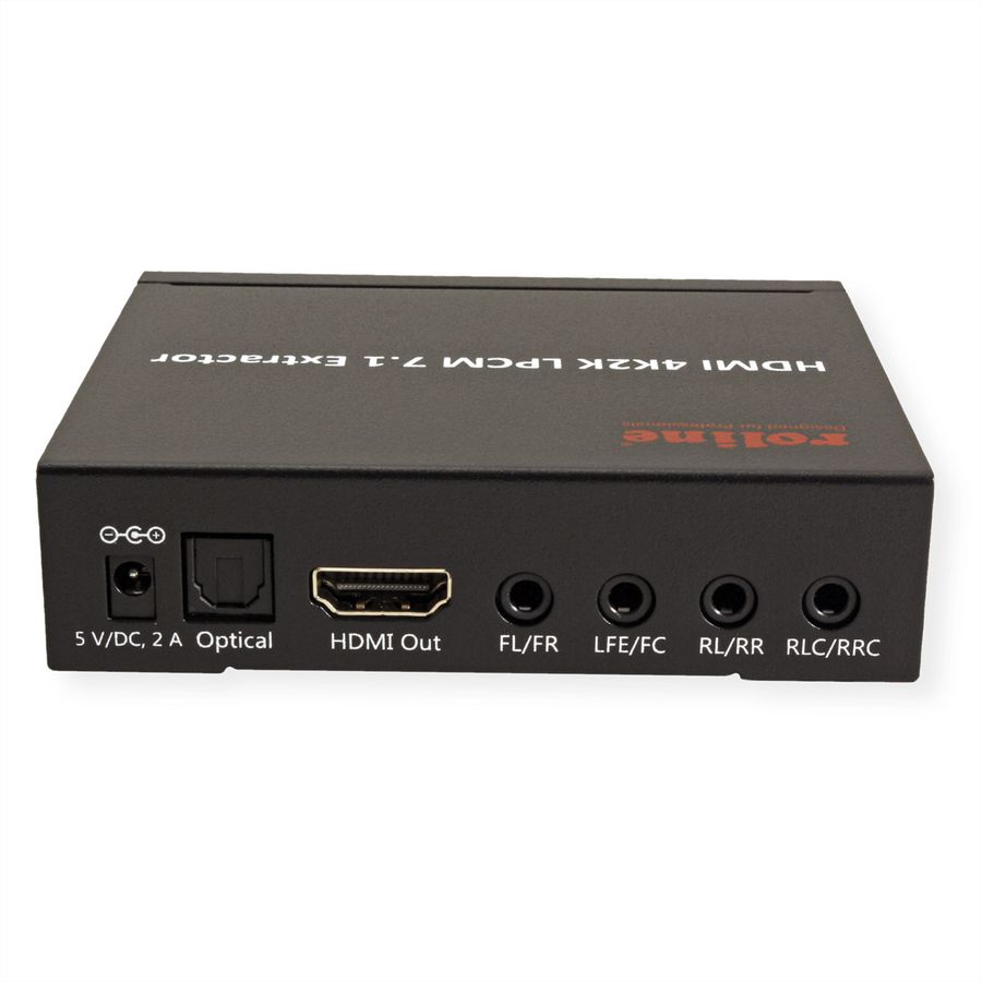ROLINE Extracteur Audio HDMI 4K LPCM 7.1