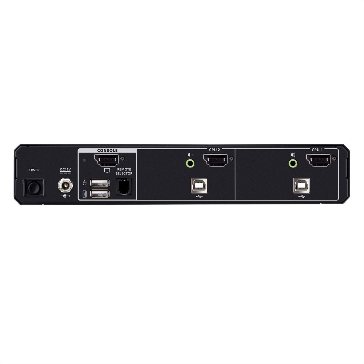 ATEN CS1182DPH4 Commutateur KVM sécurisé universel, 2 ports USB 5K DisplayPort/HDMI