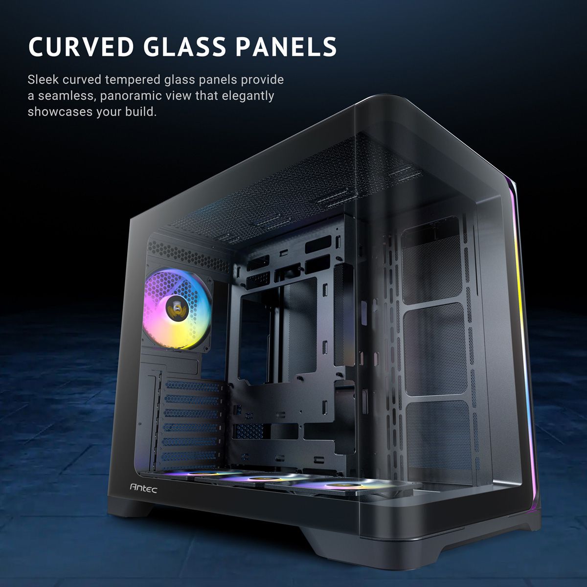 ANTEC Constellation C5 Curve ARGB Boîtier PC Midi Tower ATX, noir
