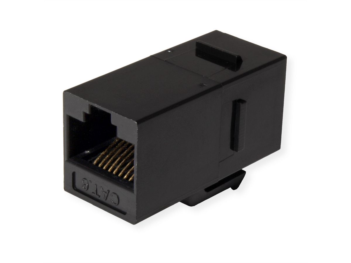 VALUE Coupleur RJ-45 keystone, non-blindé, Cat.6 (Classe E)