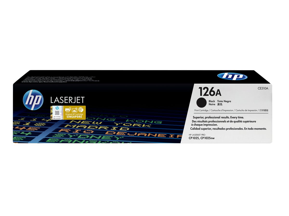 HP 126A toner LaserJet noir authentique