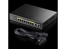 CUDY GS1010PE Switch 8 ports Gigabit PoE+, 2 ports Gigabit Uplink 120W