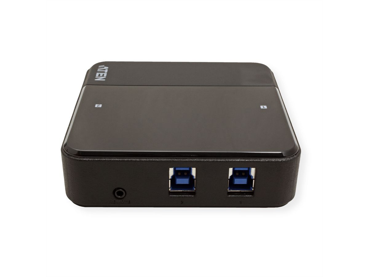 ATEN US3324 Switch de partage des périphériques USB 3.1 Gen1 à 2 x 4 ports