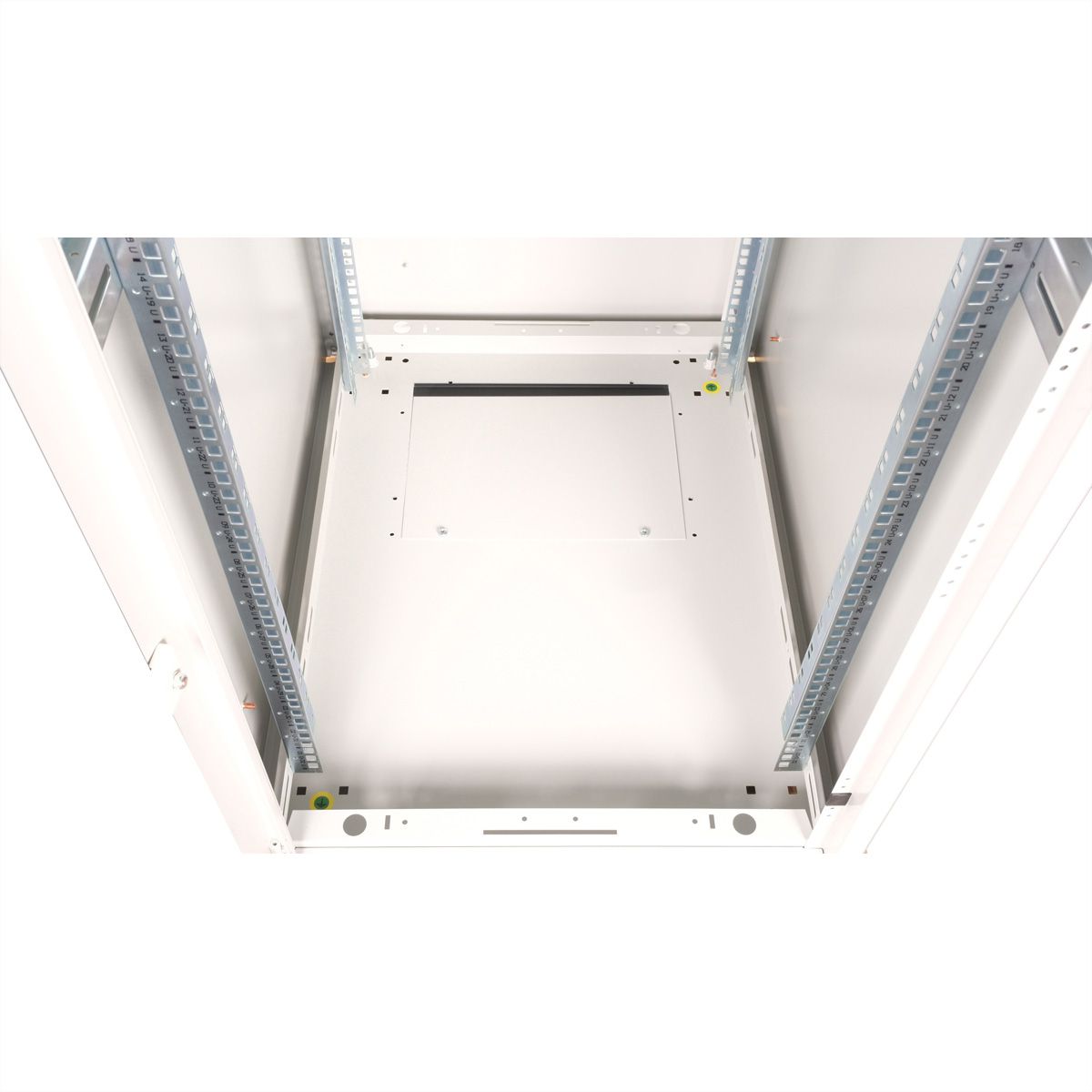 ROLINE 19" Baie réseau Basic 32U, 600x800 LxP Porte verre gris