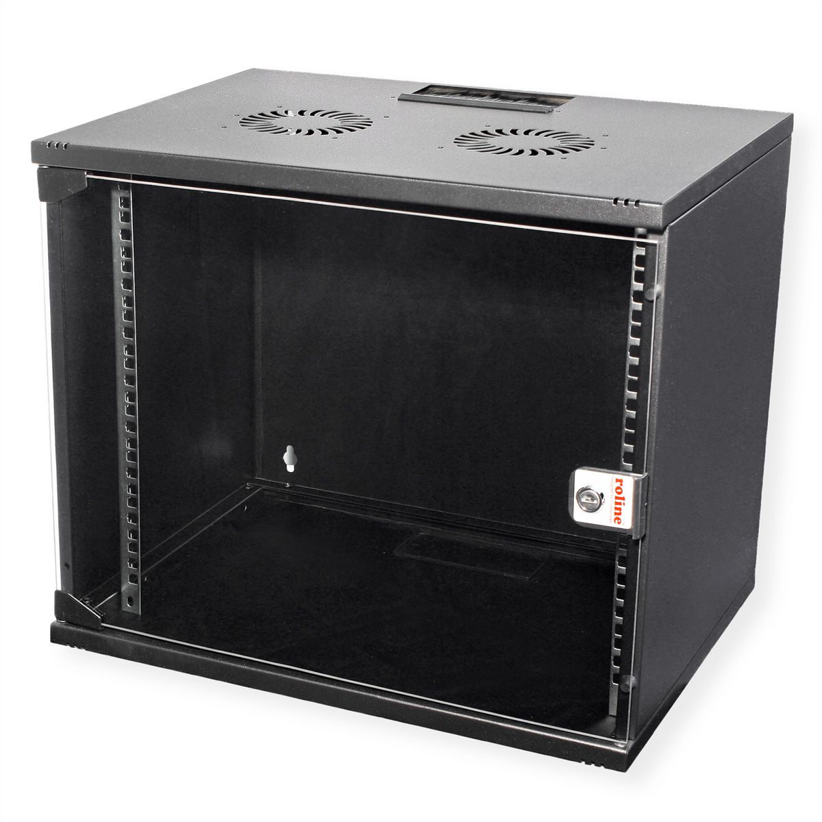 ROLINE 19" Boîtier mural Basic 9U, 540x400 LxP En kit noir