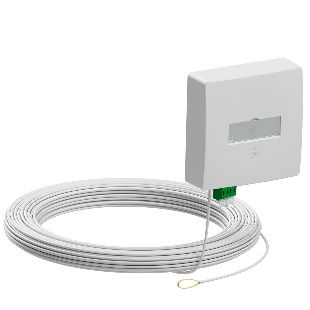d.center® Gf-TA 42 pré-assemblée, 1x connecteur LCD/APC, 1x câble LC/APC duplex , 15 m