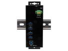 EXSYS EX-1505HMVS Hub métallique USB 3.2 Gen 1 à 4 ports, avec alimentation 3,0 A sur 4 ports