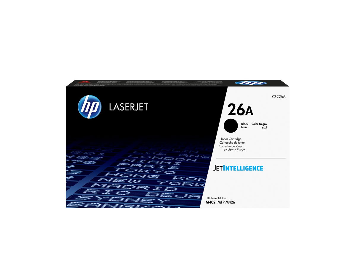 HP 26A toner LaserJet noir authentique