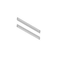 SCHROFF Canalisation de câbles 19" avec brosse, argent