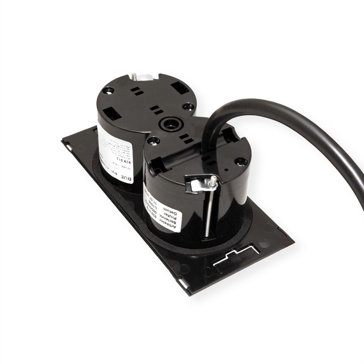 BACHMANN DUE 2xUTE 0,2m GST18, noir, 0,2 m