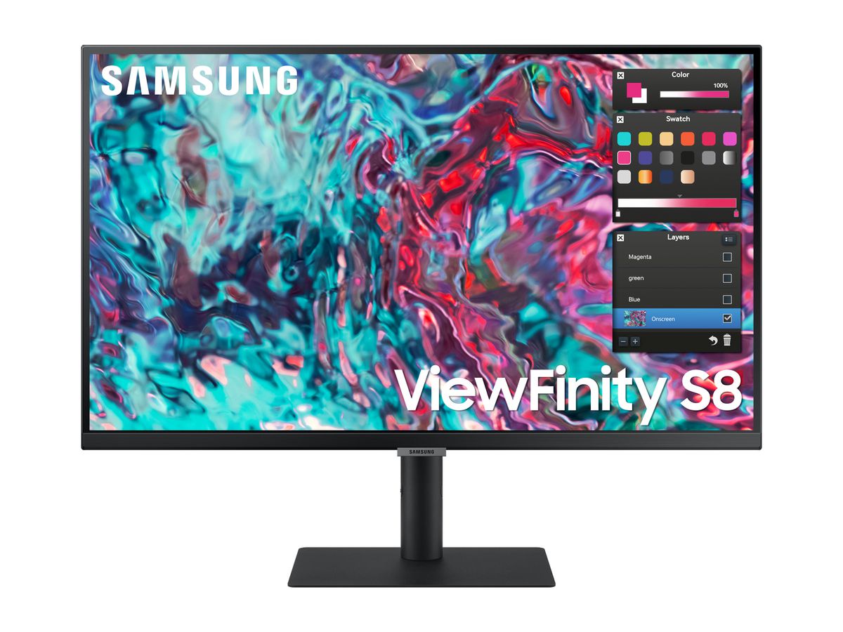 Samsung S80TB LED display 68,6 cm (27") 3840 x 2160 pixels 4K Ultra HD Noir