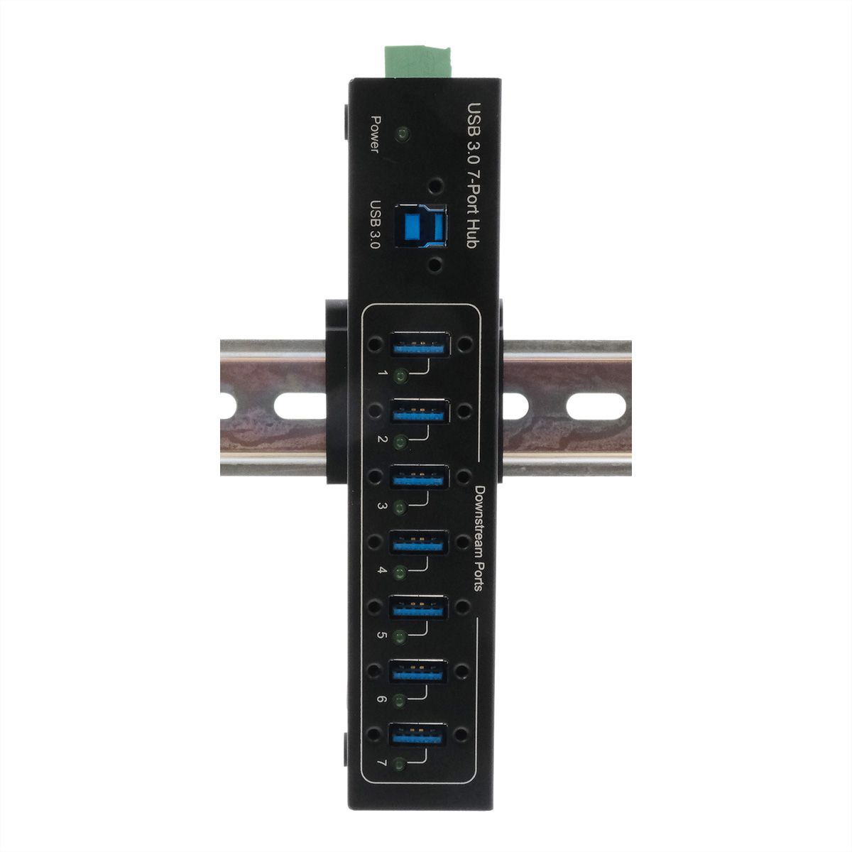 EXSYS EX-11227HMVS HUB métal 7 ports USB 3.2 Gen 1 VIA VL811+ Chipset