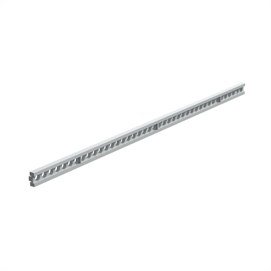 Bande d'isolation pour rail horizontal SCHROFF, 20 HP, PC