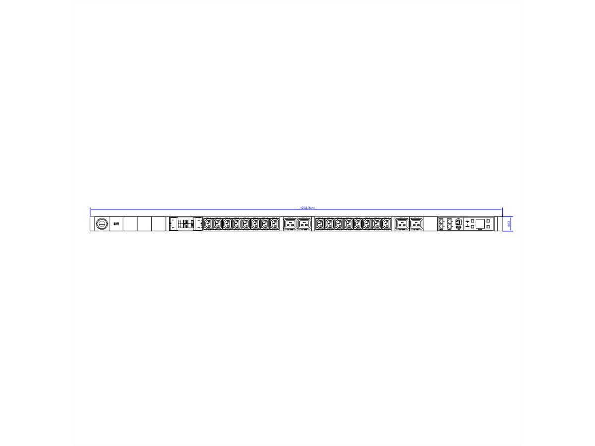 BACHMANN BN3500 16xC13 4xC19 2xLS