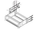 SCHROFF EuropacPRO Adaptateur pour fixation arrière, DL3 Standard dans une armoire, 3 U