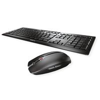 CHERRY STREAM DESKTOP Ensemble Clavier & Souris sans fil, noir, USB