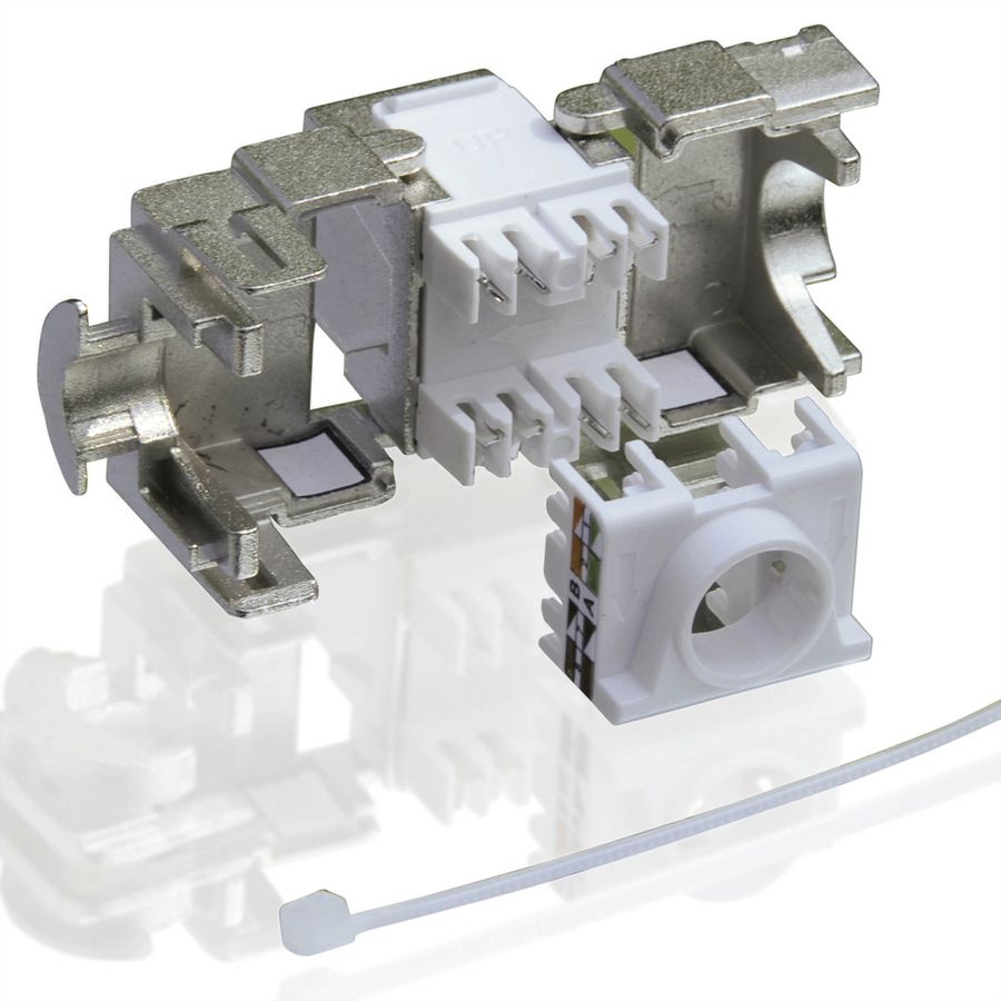 VALUE Keystone Cat.6A (Classe EA), RJ-45, blindé, sans outil