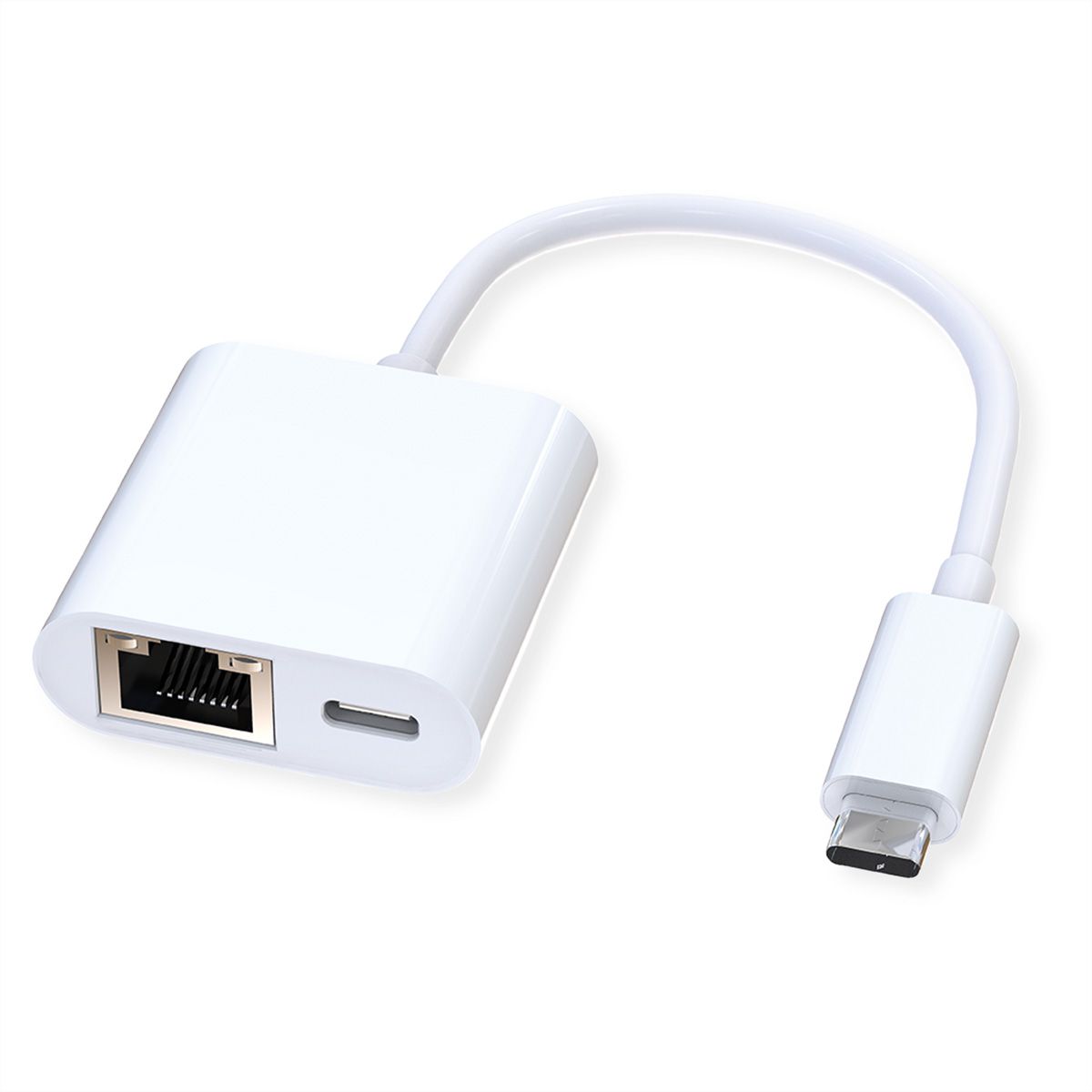 ROLINE Convertisseur USB-C - Gigabit Ethernet, PD port