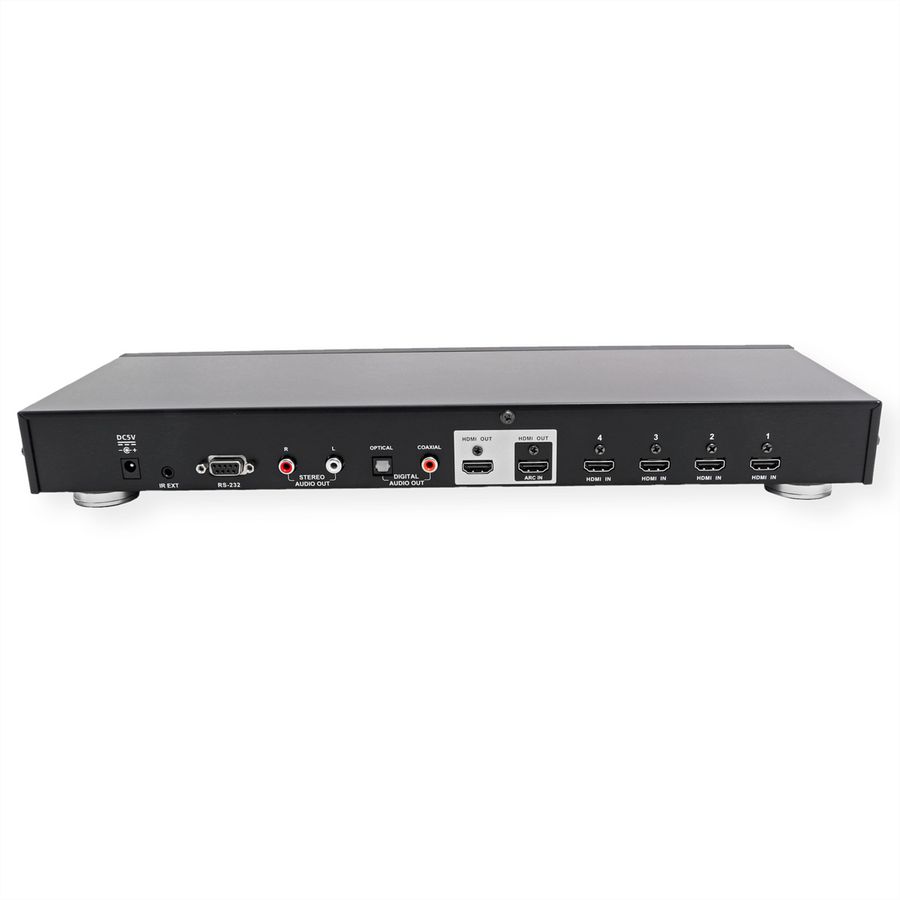 ATEN VS482 Commutateur HDMI True 4K à 4 ports, avec deux sorties
