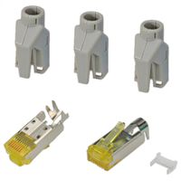 Connecteur HiRose TM31 blindé, manchon gris, 50 pièces