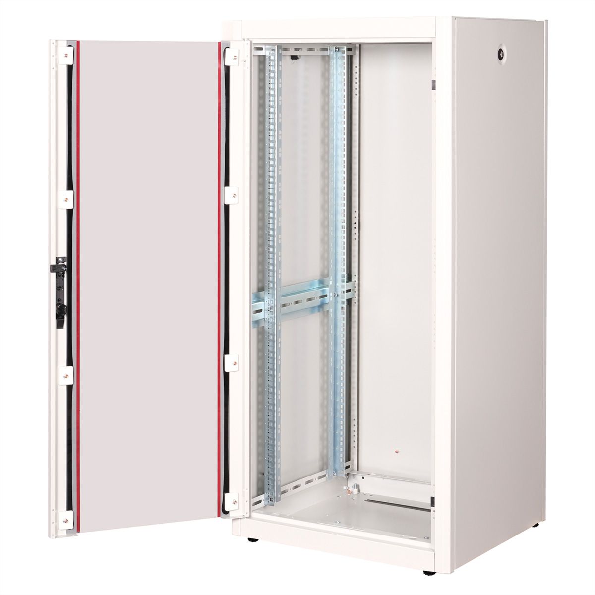 ROLINE 19" Baie réseau Basic 26U, 600x600 LxP Porte verre gris